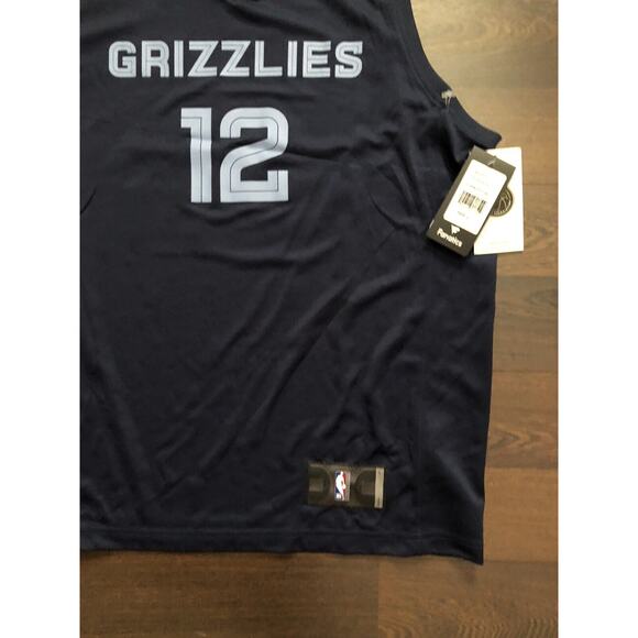 Fanatics Memphis Grizzlies Ja Morant 12 NBA Fastbreak Jersey Mens L Navy - Picture 5 of 12